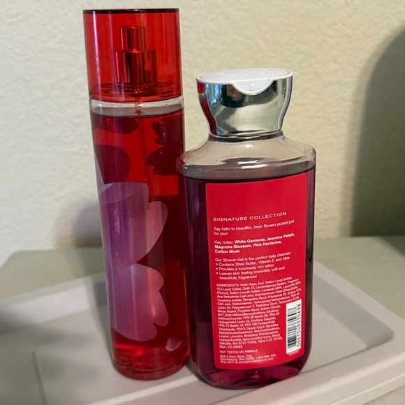 2 Piece Bath Set and Body Works Fragrance Mist and Shower Gel - Picture 2 of 2